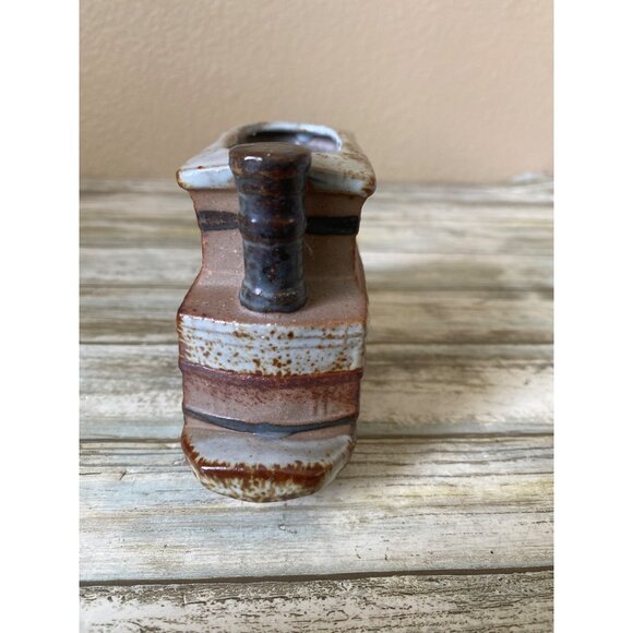 Vintage Riverboat Ceramic Planter Mid Century Pottery A&C Flowers Sacramento - Picture 5 of 8